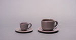 Ceramic cups for coffee and tea