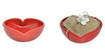 Ceramic bonbonieres - Heart shaped bowl