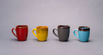 Mugs in various colors
